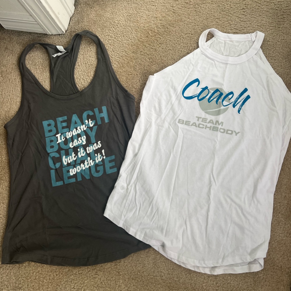 NWOT Beachbody Tanks 2 PACK
